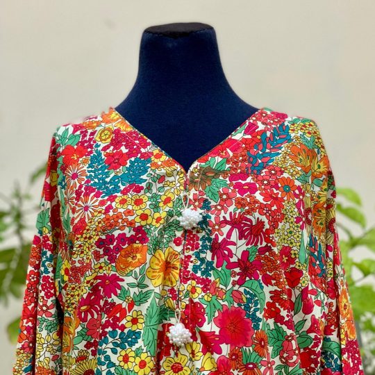 Rainbow Blooms - 2Pc Lawn Suit