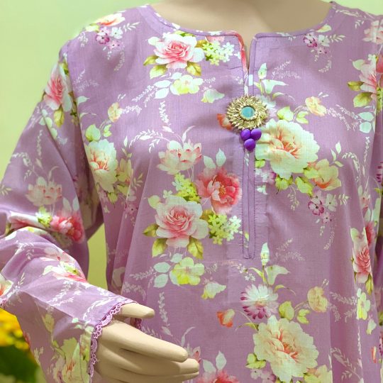 Lilac Beauty - 2Pc Lawn Suit