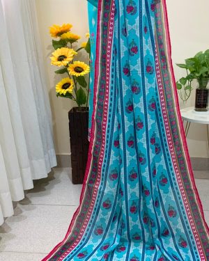 net dupatta design