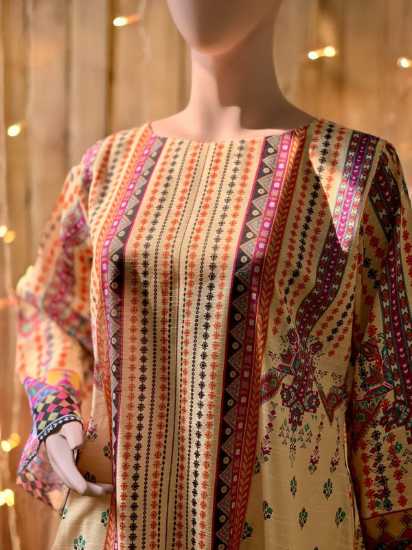 Retro Chic - 3pc Khaddar Suits Design